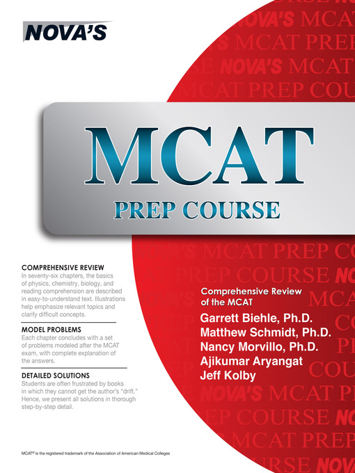 Title details for MCAT Prep Course by Garrett Biehle - Wait list